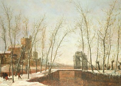 The Snowfall by Salomon Rombouts